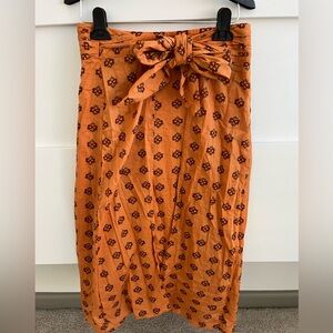 & other stories wrap skirt